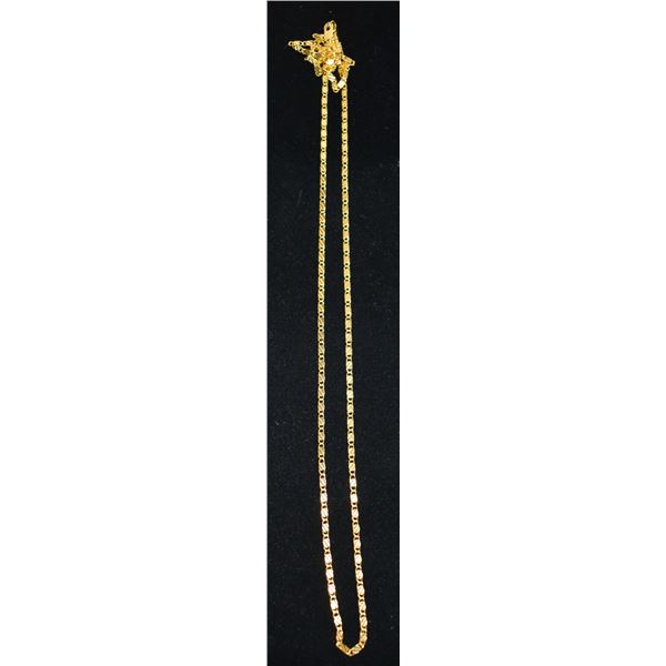 NEW GOLD TONE FILAGARO CHAIN