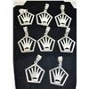 Image 1 : BAG OF KING CROWN PENDANTS