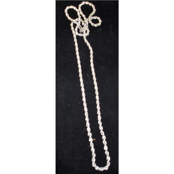 925 STERLING SILVER 4 MM CHAIN