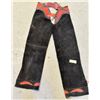 Image 1 : VINTAGE RED AND BLACK COWBOY CHAPS