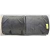 Image 1 : SET OF 2 BLACK ORTHOPEDIC BACK POSTURE CUSHIONS