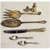 Image 1 : ANTIQUE SILVER - 7 PIECES
