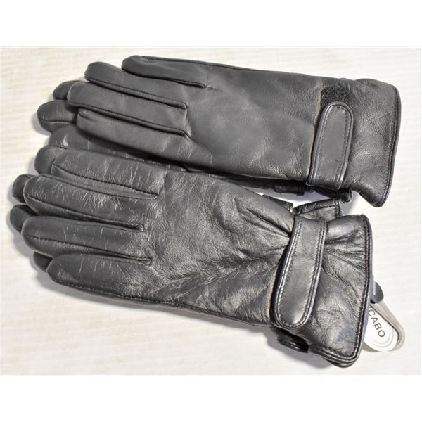 2 PAIRS OF NEW GENUINE LEATHER GLOVES SIZE SMALL