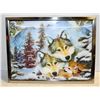 Image 1 : 3D WOLVES PICTURE