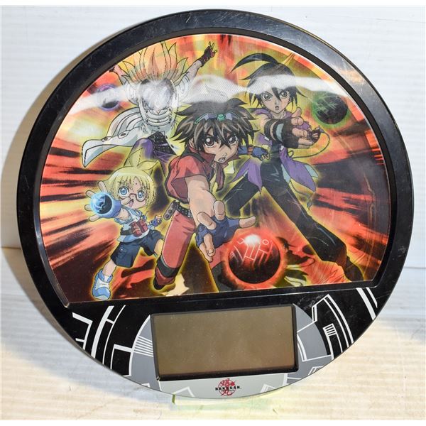 BAKUGAN CLOCK