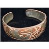 Image 1 : COPPER HAIDA SILVER PLATED BRACELET