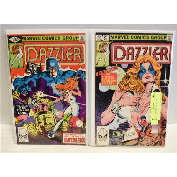 DAZZLER #5 & 9 COLLECTOR COMICS
