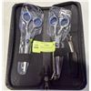 Image 1 : HAIR STYLING SALON SET OF SHEARS