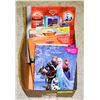 Image 1 : BOX WITH "MY BUSY BOOKS" - DISNEY FROZEN,