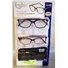 Image 1 : FOSTER GRANT LDS READING GLASSES 3 PACK +2.50