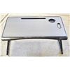 Image 1 : GREY LAPTOP LAP TABLE/EATING TRAY WITH DRAWER