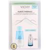 Image 1 : NEW VICHY WATERPROOF MAKE UP REMOVER, AND