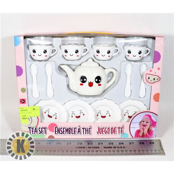NEW KIDS PLASTIC TEA SET