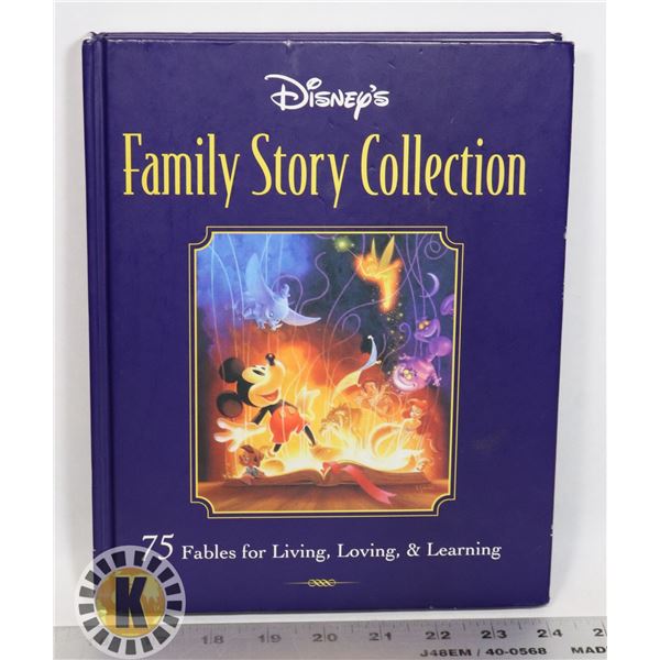 DISNEY FAMILY STORY COLLECTION HARDCOVER BOOK