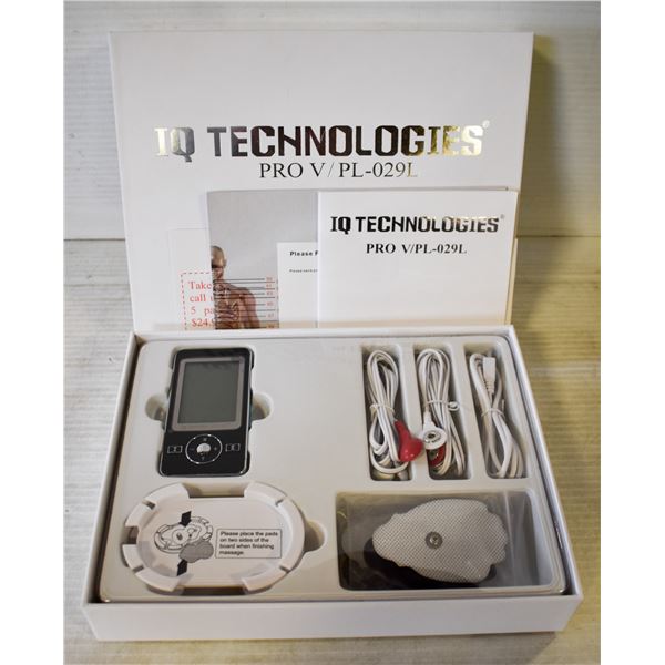 NEW IQ TECHNOLOGIES PRO V / PL-029L TENS MACHINE