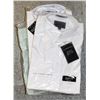 Image 1 : FLAT OF VARIOUS NEW DRESS SHIRTS - VARIOUS SIZES