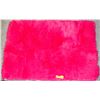 Image 1 : NEW HOT PINK SUPER PLUSH RUG WITH NON SLIP BASE
