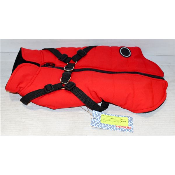 TOY BREED DOG COAT WITH TAGS SIZE XL