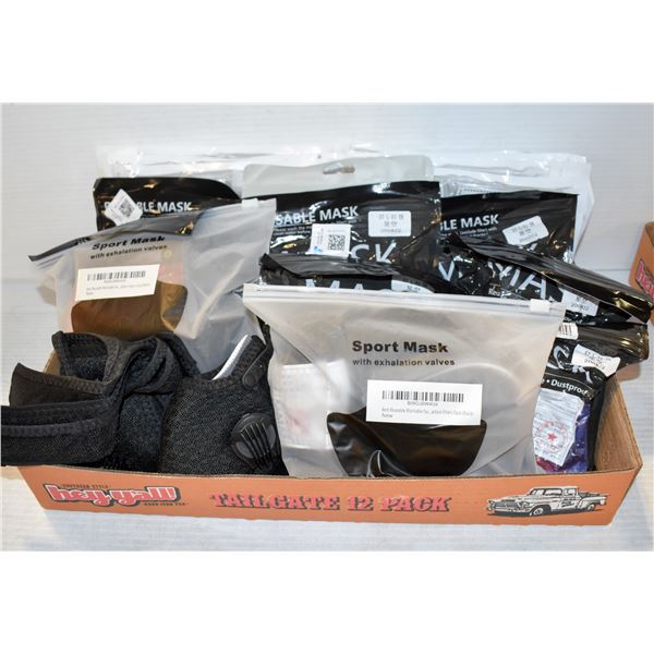 REUSABLE MASKS WITH FILTERS