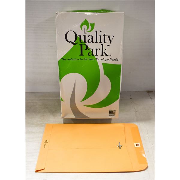 100- 7 1/2" X 10 1/2" BROWN KRAFT ENVELOPES