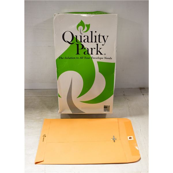 100- 7 1/2" X 10 1/2" BROWN KRAFT ENVELOPES