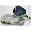 Image 1 : PICKLE BALL SET COMPLETE WITH BALLS & TRAVEL CASE