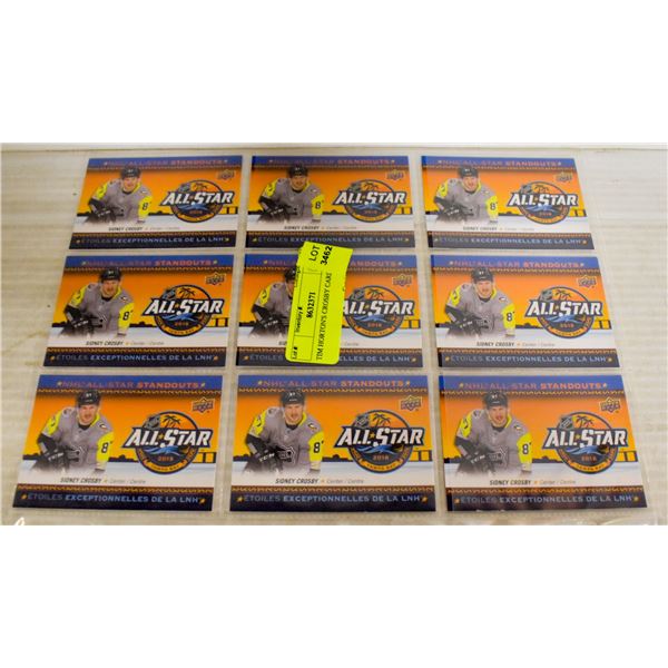 TIM HORTON'S CROSBY CARD LOT