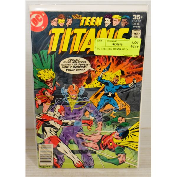 DC THE TEEN TITANS #52 COMIC