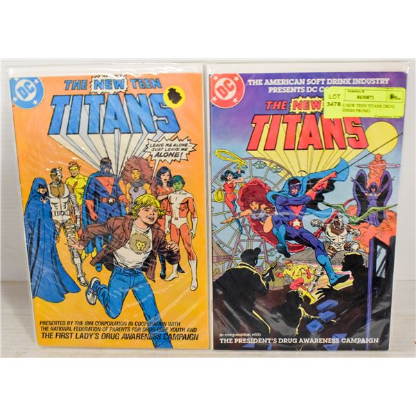 DC THE NEW TEEN TITANS DRUG AWARENESS PROMO