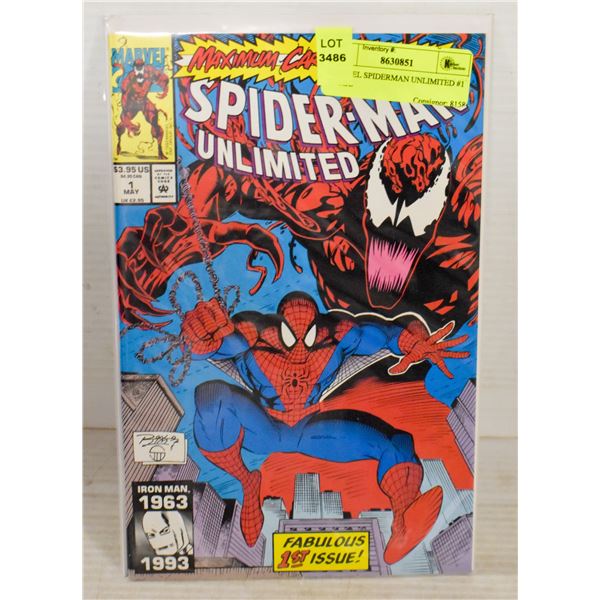 MARVEL SPIDERMAN UNLIMITED #1 COMIC
