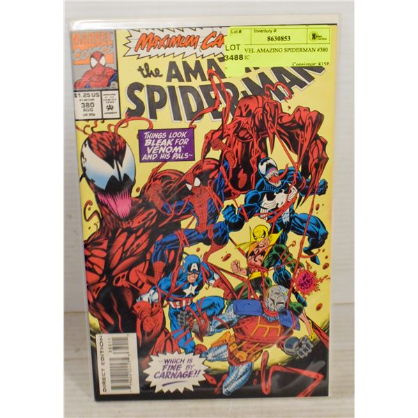 MARVEL AMAZING SPIDERMAN #380 COMIC