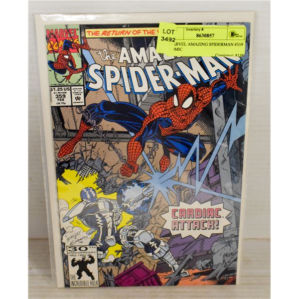 MARVEL AMAZING SPIDERMAN #359 COMIC