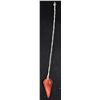 Image 1 : RED CARNELIAN SIX FACETED PENDULUM