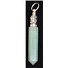 Image 1 : JADE POINT PENDANT WITH BUDDHA