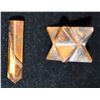 Image 1 : TIGERS EYE MERKABA STAR & TERMINATED POINT