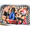 Image 1 : BIN OF WRESTLERS FIGURES