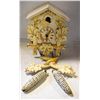 Image 1 : WHITE HUBERT HERR TRIBERG GERMANY CUCKOO CLOCK DOO