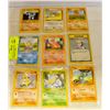 Image 1 : PAGE OF ORGINAL POKEMON CARDS