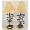 Image 1 : PAIR OF MATCHING LAMPS (MARTHA STEWART