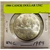 Image 1 : 1984 CANOE DOLLAR UNC