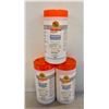 Image 1 : LOT OF 2 STERIWIPES VIRUCIDAL WIPES POWERED