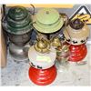 Image 1 : 5 ANTIQUE LAMPS