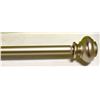 Image 1 : REPACKAGED FINIAL CURTAIN ROD SET WITH ROUNDED