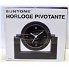 Image 1 : LOT OF 2 SUNTONE DESIGNER SWIVEL CLOCKS