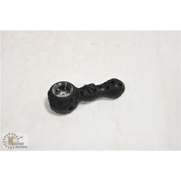 4" UNBREAKABLE BLACK BUMBLEBEE PIPE
