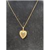 Image 1 : GOLD FILLED HEART PENDANT WITH CHAIN