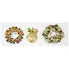 Image 1 : LOT OF 3 VINTAGE BROOCHES