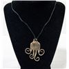 Image 1 : STERLING SILVER FORK ART NECKLACE