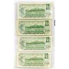 Image 2 : 4 X 1973 CANADIAN $1 BILLS