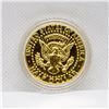 Image 2 : 24KT GOLD PLATED US HALF DOLLAR 1984